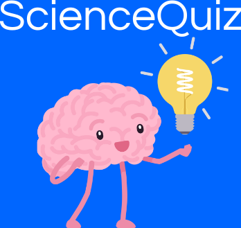 image humoristique d'un personnage en forme de cerveau de couleur rose qui a une idée en forme d'ampoule au bout de la main
